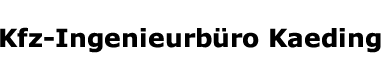 KFZ-Ing-Büro Kaeding logo